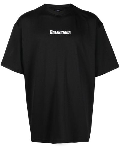 Balenciaga Oversized T-shirt - Zwart