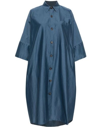 Societe Anonyme Mondrian Kaftan Dress - Blue