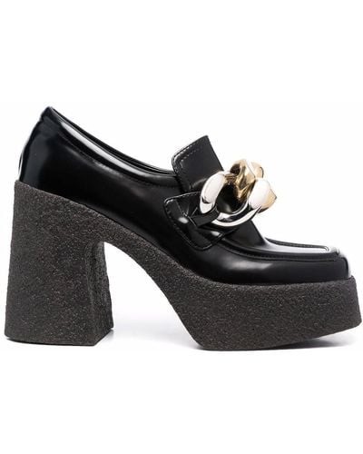 Stella McCartney Zapatos Skyla con tacón de 115mm - Negro