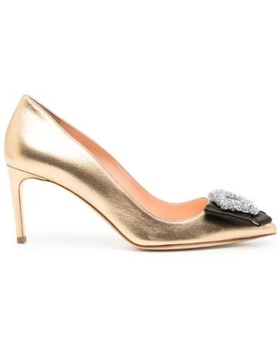 Rupert Sanderson New Nada Pumps - Naturel