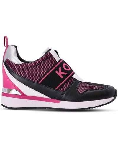 MICHAEL Michael Kors Sneakers mit Logo-Riemen - Lila