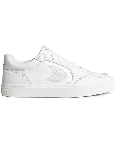 CARIUMA Vallely Logo-detail Leather Trainers - White