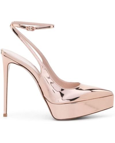Le Silla Uma 140mm Slingback Court Shoes - Pink