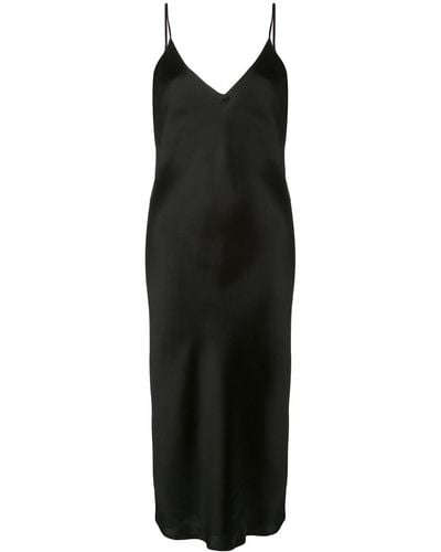 L'Agence Jodie Slip Dress - Black