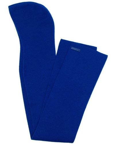 Tom Ford Hooded Cashmere Scarf - Blue