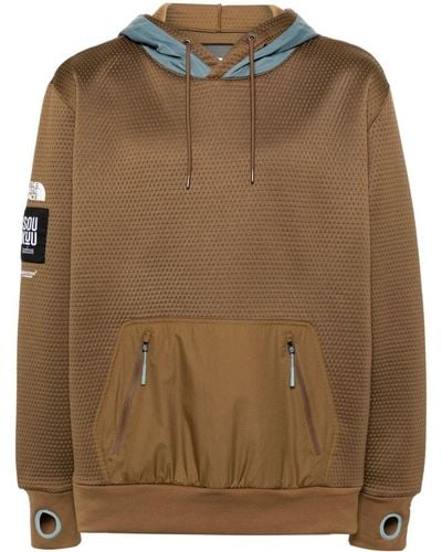 The North Face X Undercover Soukuu DotKnit Hoodie - Braun