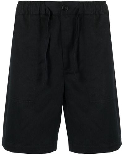 Filippa K Theodore Drawstring Deck Shorts - Black