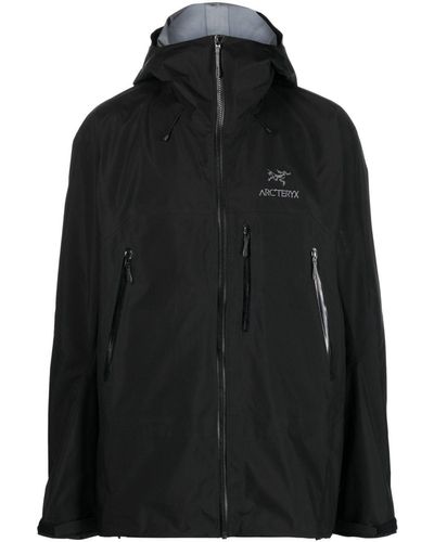 Arc'teryx Beta Sv Gore-tex® フーデッド ジャケット - ブラック