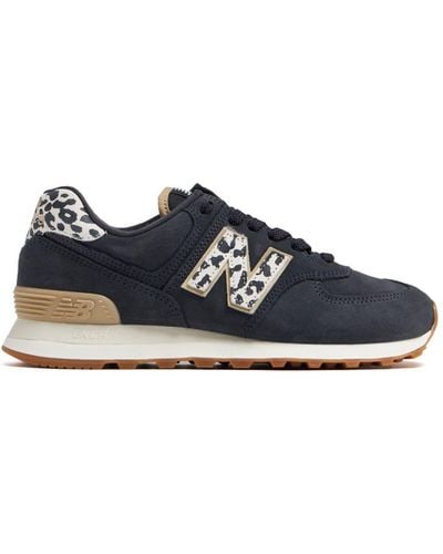New Balance 574 Lace-up Trainers - Blue