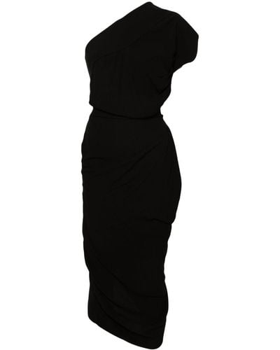 Vivienne Westwood Gedrapeerde Jurk - Zwart