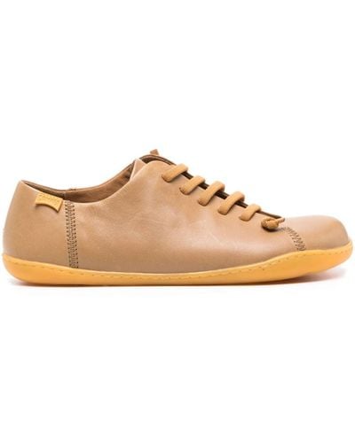 Camper Peu Cami Lace-up Trainers - Brown