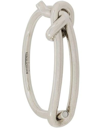 Bottega Veneta Knot Cuff Bracelet - Metallic