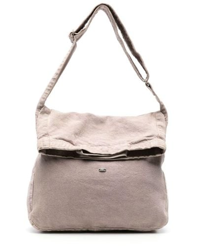 Our Legacy Sling chain-twill shoulder bag - Natur