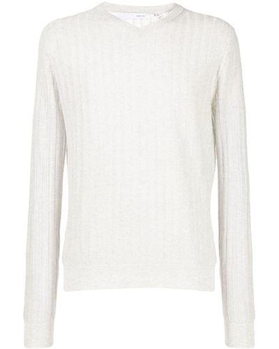 Private Stock The Arturo Long-sleeve Sweater - White