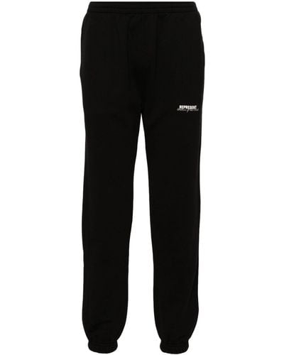 Represent Patron Of The Club Cotton Track Trousers - Black