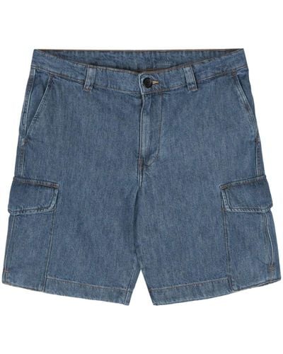 PS by Paul Smith Jeans-Shorts mit aufgesetzten Taschen - Blau