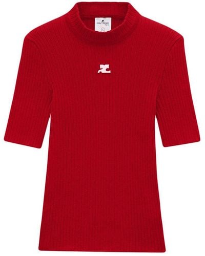 Courreges Sweaters - Red