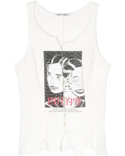 Our Legacy Tanktop - Wit