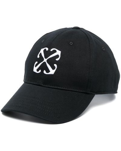 Off-White c/o Virgil Abloh "arrow Logo Baseball Cap Met Verstelbaar - Zwart