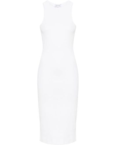 Ioana Ciolacu Dove Sleeveless Midi Dress - White