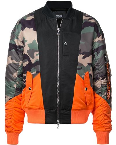 Mostly Heard Rarely Seen Veste bomber Jungle - Vert