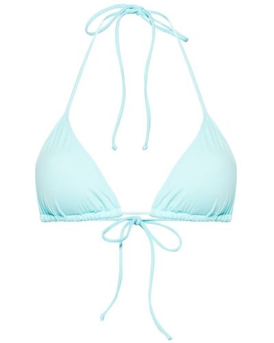 Mc2 Saint Barth Top de bikini Leah - Azul