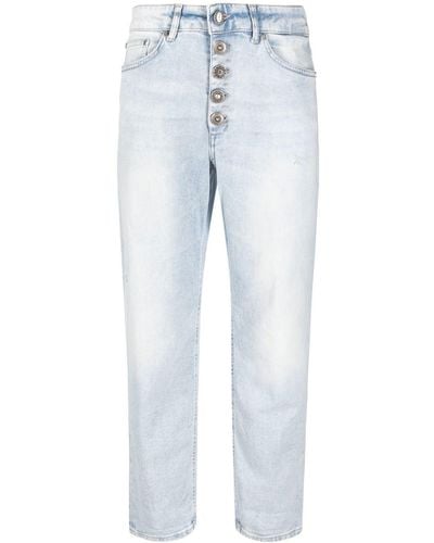 Dondup Cropped Jeans - Blauw