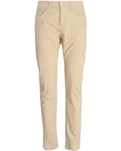 BOSS Delaware Mid-rise Chino Trousers - Natural