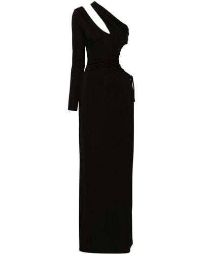 Just Cavalli Cut-out Maxi Dress - Black