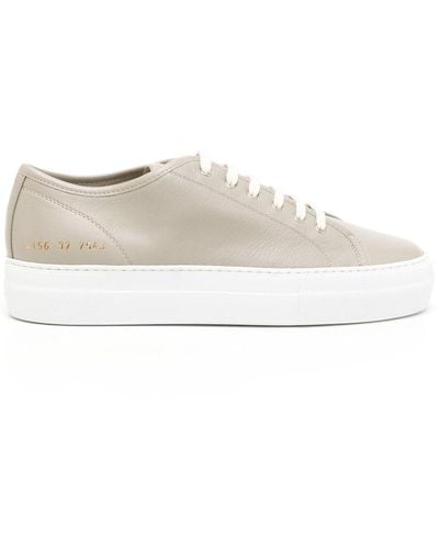 Common Projects Tournament Low Leather Sneakers - White