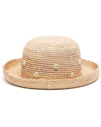 Lack of Color Daisy Straw Hat - Natural