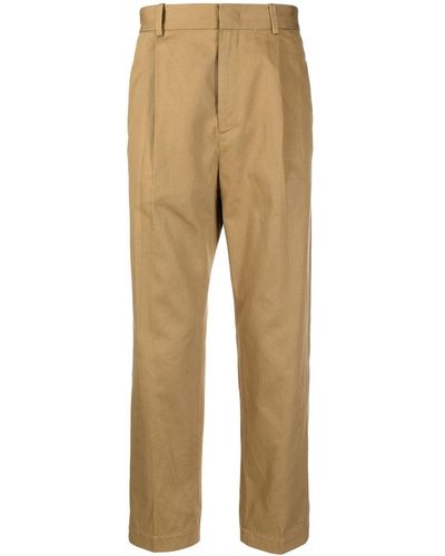 Isabel Marant Tailored-cut Cropped Pants - Natural