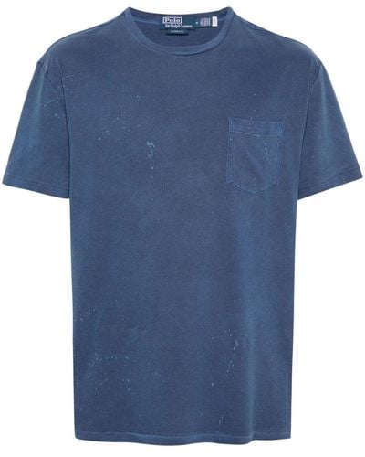 Polo Ralph Lauren ポケットディテール Tシャツ - ブルー