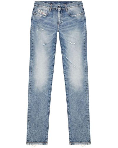 DIESEL 2019 D-Strukt Slim-Fit-Jeans - Blau
