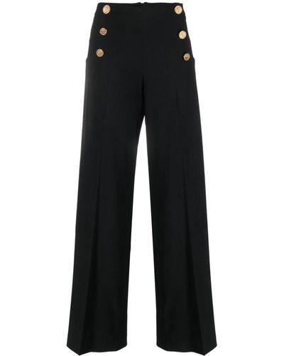 RED Valentino Flared Broek - Zwart