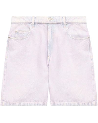 Isabel Marant Jeans-Shorts mit weitem Bein - Pink