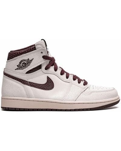 Nike X A Ma Maniére Air 1 Retro High Og Sneakers - White