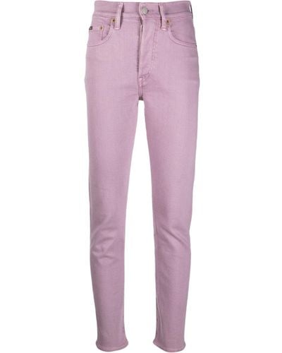 Polo Ralph Lauren Callen High-waisted Jeans - Purple