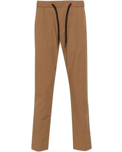 Herno Straight-leg Trousers - Brown