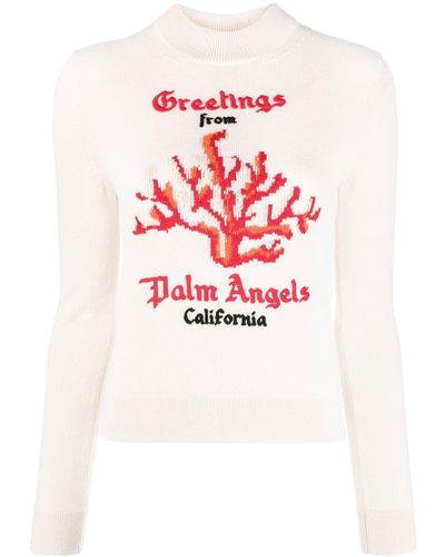 Palm Angels ロゴ セーター - マルチカラー