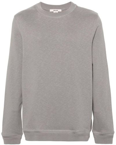 Zadig & Voltaire Stony Skull Organic Cotton Sweatshirt - Grey