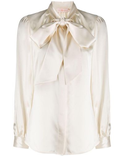 Tory Burch Blouse Met Strik - Meerkleurig