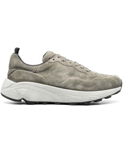 Officine Creative Suede Lace-up Sneakers - Grey