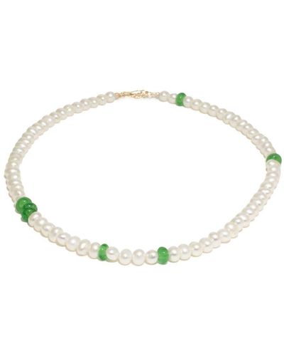 Completedworks Collar de perlas P114 - Blanco