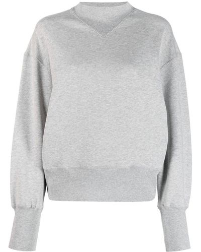Filippa K Sweatshirt mit Stehkragen - Grau