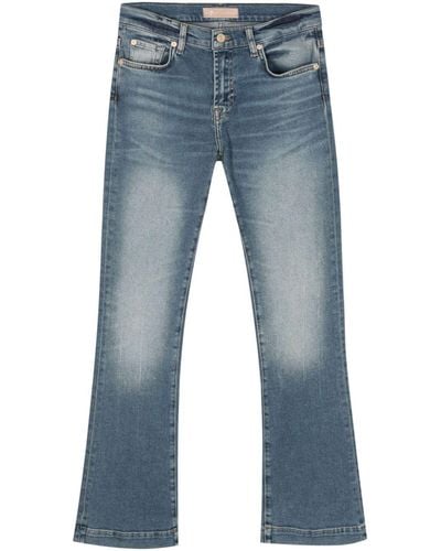 7 For All Mankind ブーツカット ジーンズ - ブルー