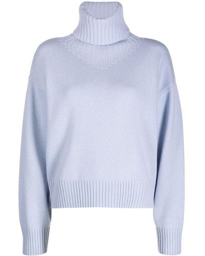 Filippa K Wool Turtleneck Sweater - Blue