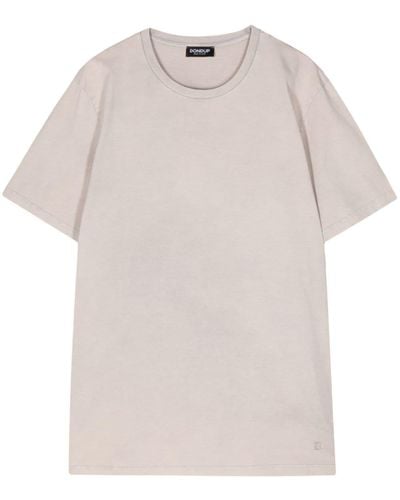 Dondup Fade-dyed cotton-jersey T-shirt - Blanco