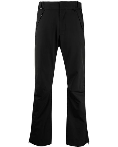 3 MONCLER GRENOBLE Pantaloni da sci neri in nylon - Nero