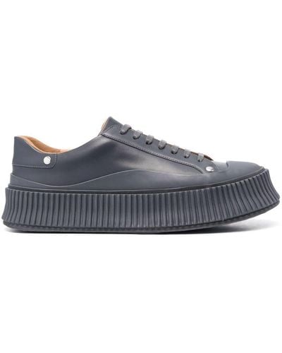 Jil Sander Low-top Platform Sneakers - Gray